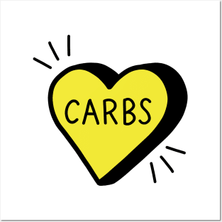 Love Carbs Posters and Art